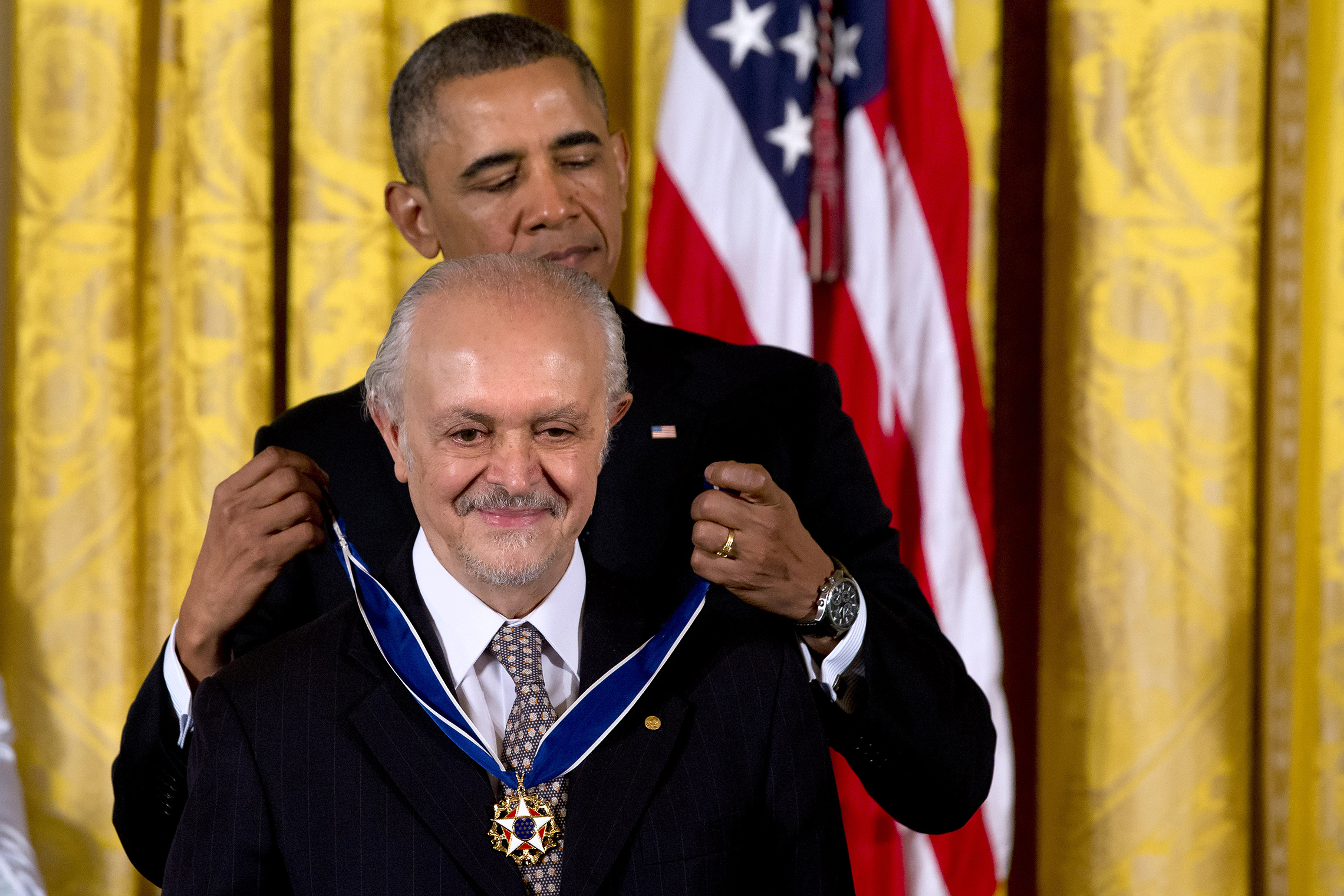 Mario Molina Receives Presidential Medal Of Freedom For Helping Save Mario Molina Receives Presidential Medal Of Freedom For Helping Save