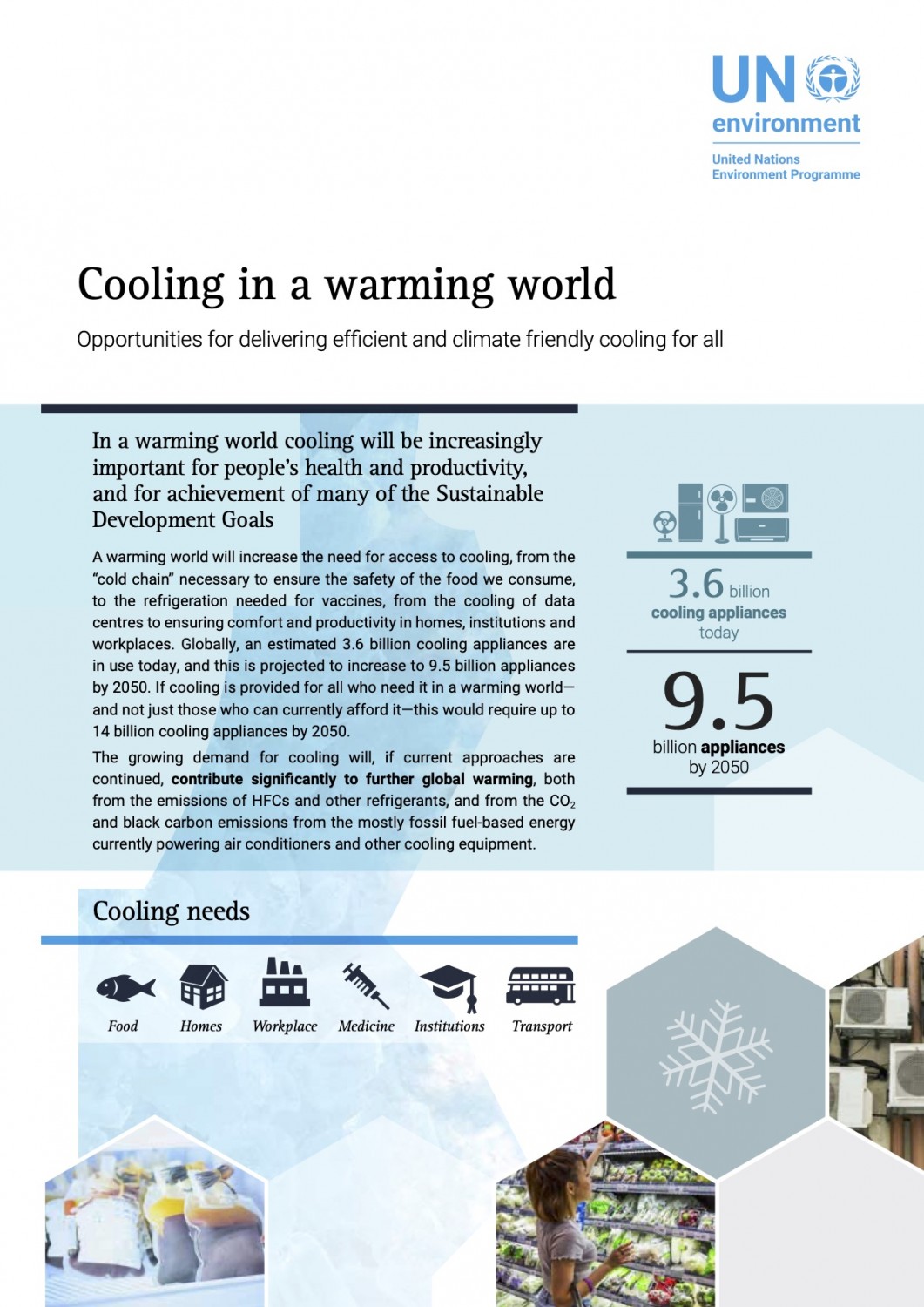 Cooling in a warming world